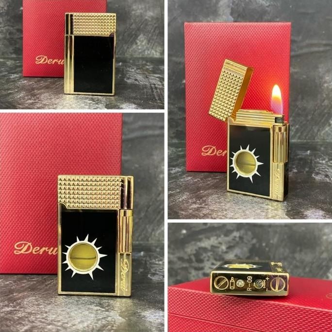 MPYS - NEW Korek Api Keren Unik - FREE BOX Korek Api S.t Dupont Gold Ligne-1 Super Premium Quality A