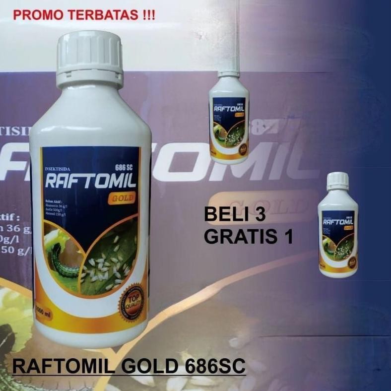 Raftomil Gold Kemasan 1Liter Promo Beli3Gratis1