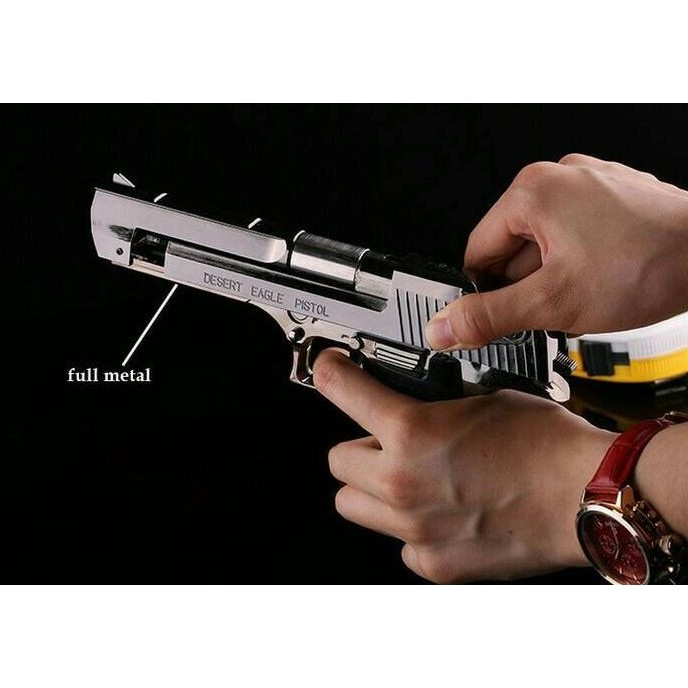 Pistol Korek Pistol Korek Api Gas Desert Eagle Full MetalApi Gas Deser