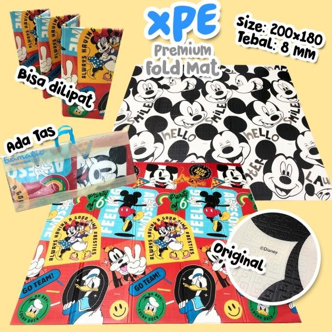 Playmat Disney Mickey Mouse | Fold Mat | Evamatic Matras Lipat