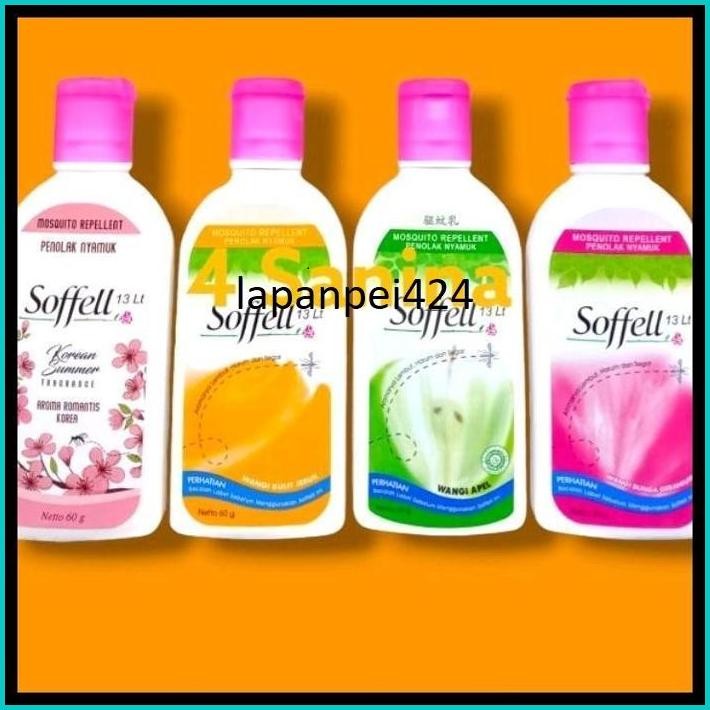 SOFFEL KOREAN SUMMER 60GR / SOFFEL WANGI BUNGA / SOFFEL WANGI KULIT JERUK / SOFFEL ANTI NYAMUK.