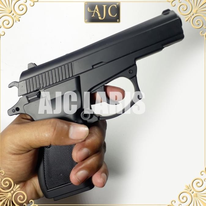 KOREK API PISTOL Z83 MODEL HAND GUN FULL METAL BLACK