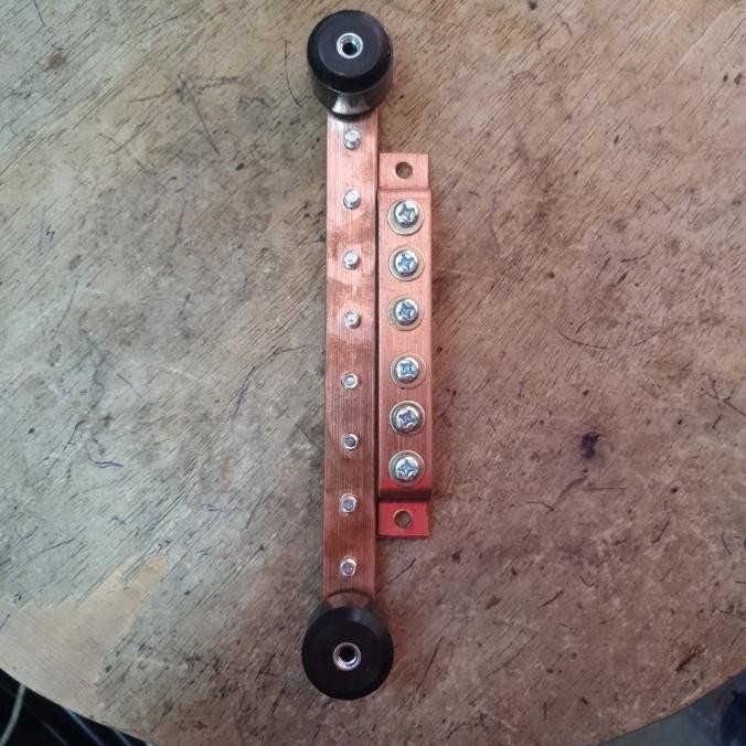 Miliki Terminal Nol Arde / Ground Plat Tembaga / Grounding Panel 3Mm X 20Mm