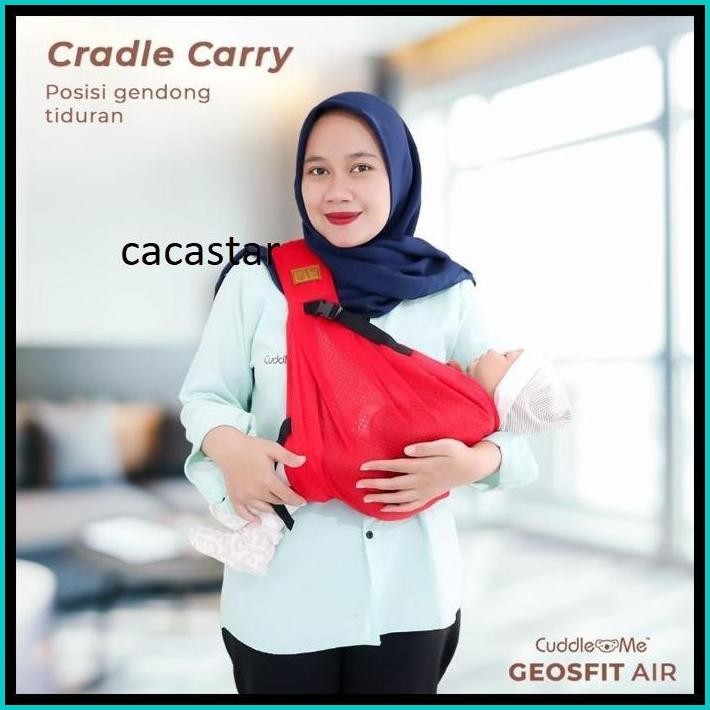 CUDDLE ME GEOS FIT AIR ADJUSTABLE GENDONGAN BAYI AIRSLING GEOSFIT CUDDLEME