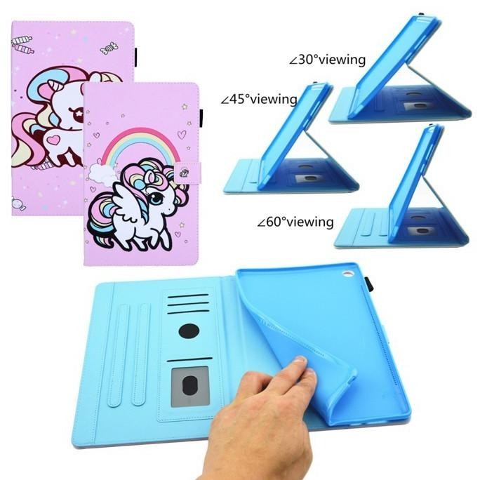 Samsung Tab A7 Lite 8.7 inch 2021 2023 Wifi Version T220 T225 Flipcase Lucu Kid Case Casing Cute Cov