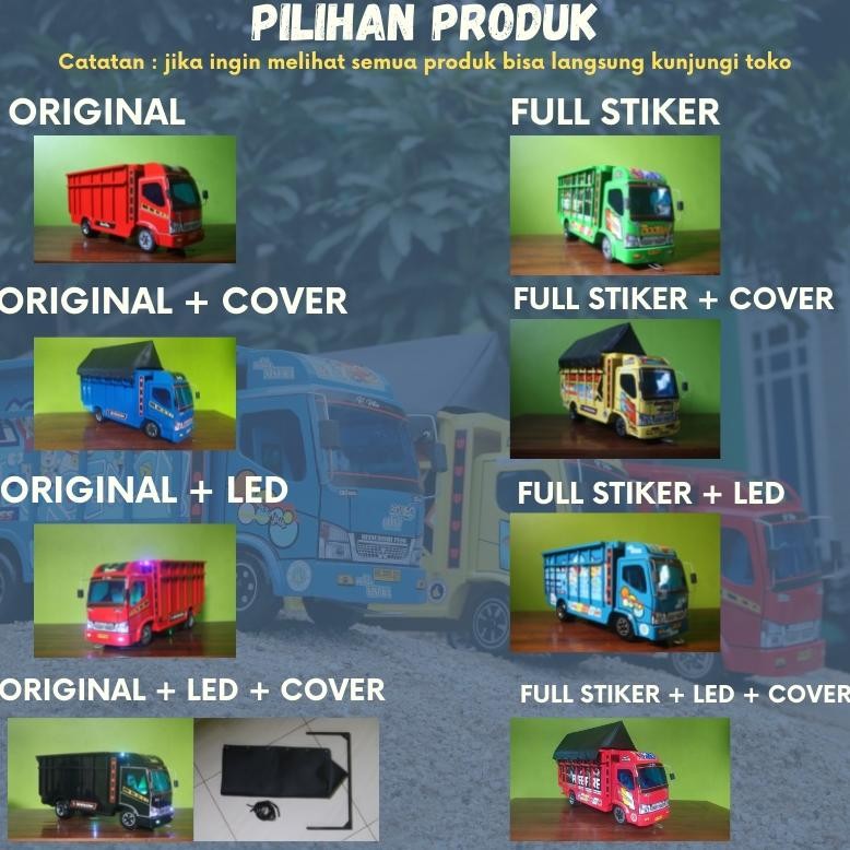 Miniatur Truk Oleng Kayu Asli Jumbo Murah Mainan Anak Dorong Truk Oleng Miniatur Kayu Murah Asli Jum