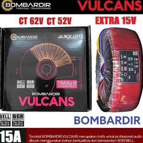 Spesial Trafo Toroid Donat Vulcans 15A 65V-52V Ct Travo Bombardir 15Amp Vulcan