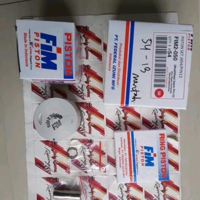 New PISTON KIT FIM 2 02 MENTAH 53.5 54 54.5 55 55.25 PEN PIN 13 55 25 15