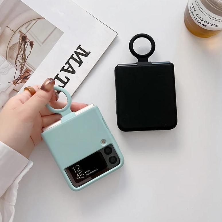 Silicone Case Original Hp Flip Samsung Galaxy Z Flip 3 5G / Samsung Galaxy Z Flip 4 5G / Samsung Gal