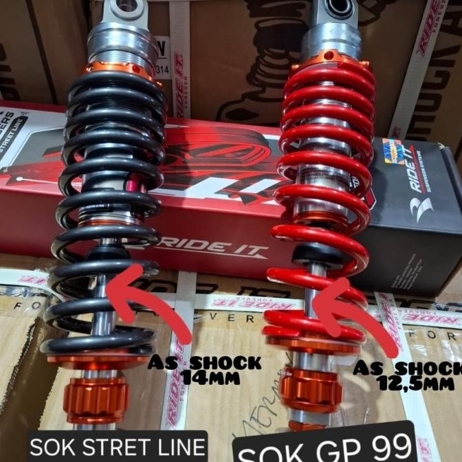 Shockbreaker Ride it GP Street Line Mio beat Vario Klik Rebound Fungsi