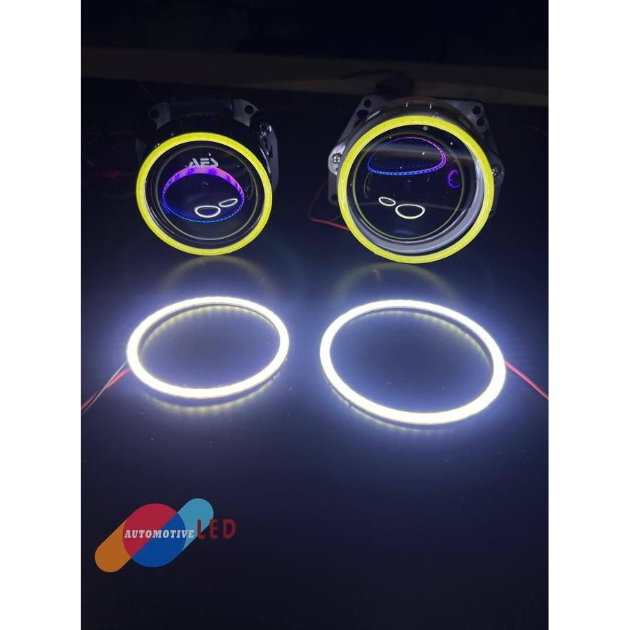 ORIGINAL RING COB 80MM 70MM RING COB 2.5 INCHI 3 INCHI PNP RING KRISTAL COB HIGH QUALITY ANGEL EYE 7