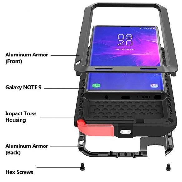 Lunatik Taktik Strike SAMSUNG S10 / S10+ Plus - Hitam