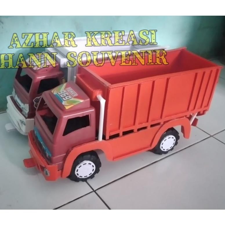 MAINAN MINIATUR TRUK OLENG PLASTIK MODIF