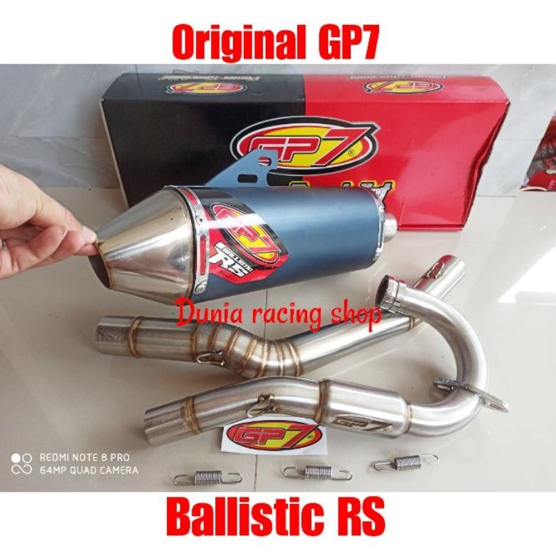 Knalpot GP7 Ballistic RS CRF 150 KLX 150 DTracker 150 Original GP7