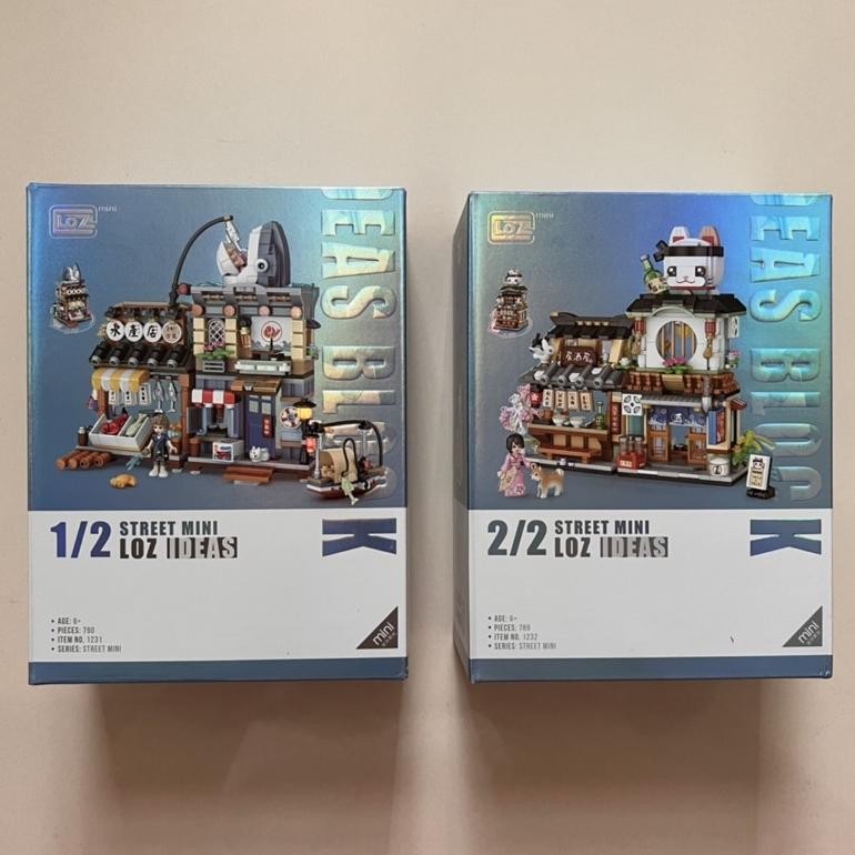 Mainan LOZ Bricks Street Mini Edition