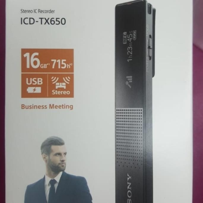Promo Voice Recorder Sony Icd Ux560F Alat Perekam Suara Icd - Ux560 F