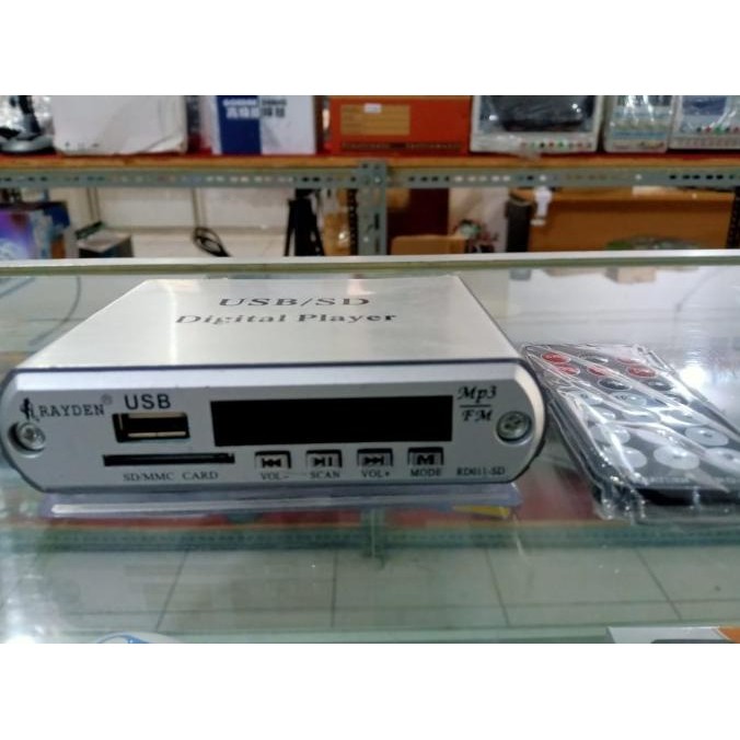 Grosir Modul Mp3 Player + Radio Fm Usb Sd Rayden Digital Player Rd-005