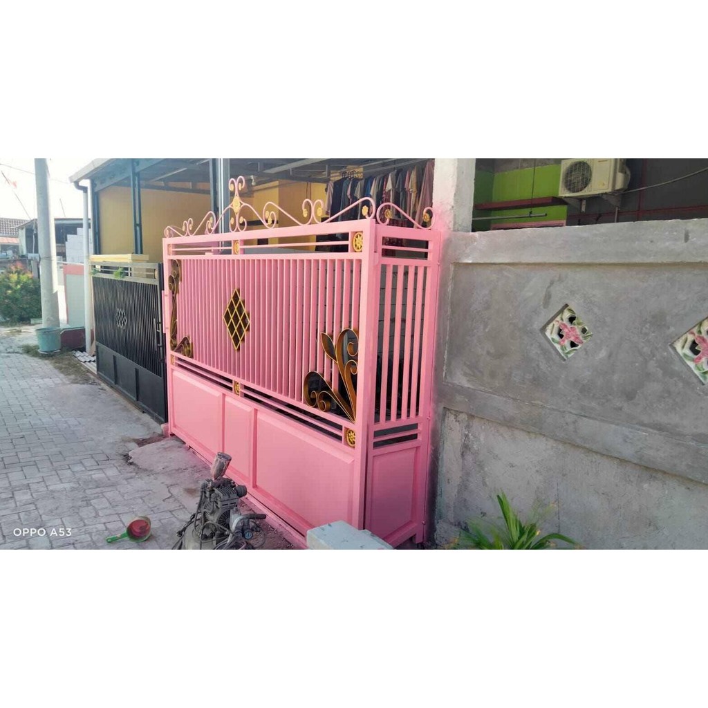 pagar besi minimalis pagar rumah idaman termurah