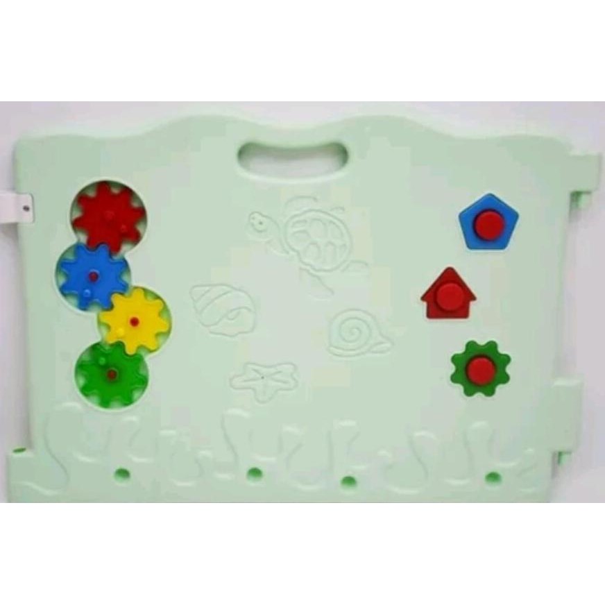 Pagar Bayi Labeille Ocean 12+2 Preloved Pagar Pengaman Anak Second