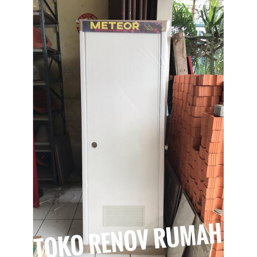 Sale Pintu Kamar Mandi Pvc Kusen Tebal (Kualitas Premium) Pintu Pvc