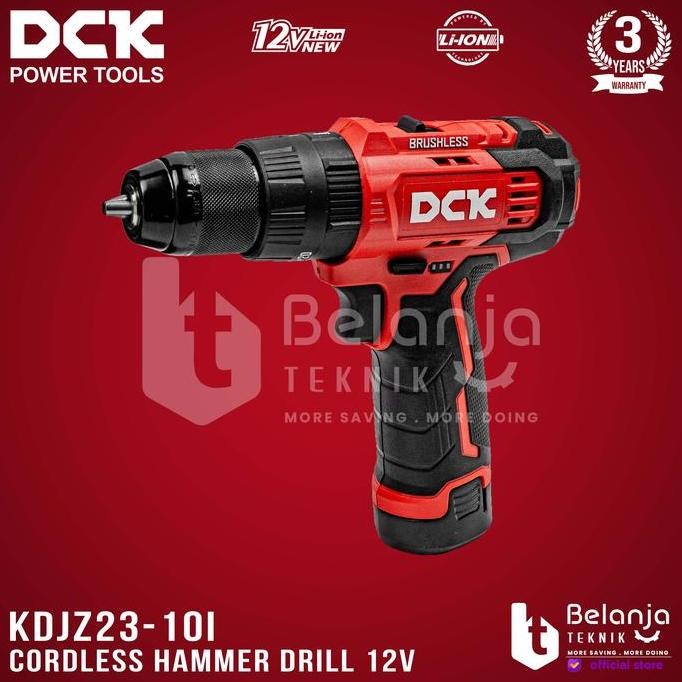 Sale Dck Mesin Bor Tembok Baterai Cordless Kdjz23-10I Bor Kdjz 23-10I - Unit Only