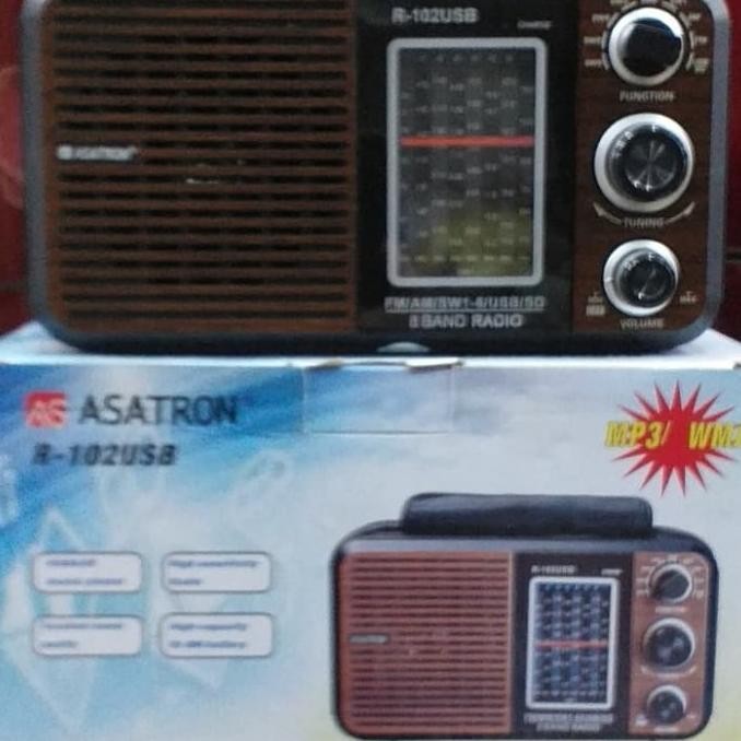 Promo Radio Usb Asatron R 102Usb