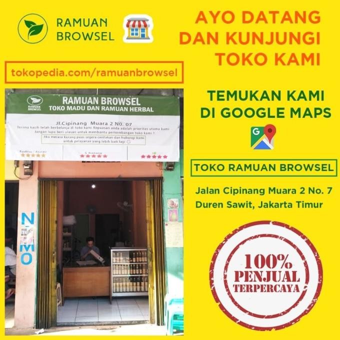 

Madu Pramuka Alami Super 350Ml (Madu + Pollen + Royal Jelly) Best Seller