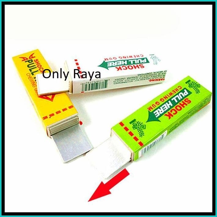 MAINAN PERMEN SETRUM / CHEWING GUM SHOCK / ALAT PRANK MAINAN SETRUM TANGAN