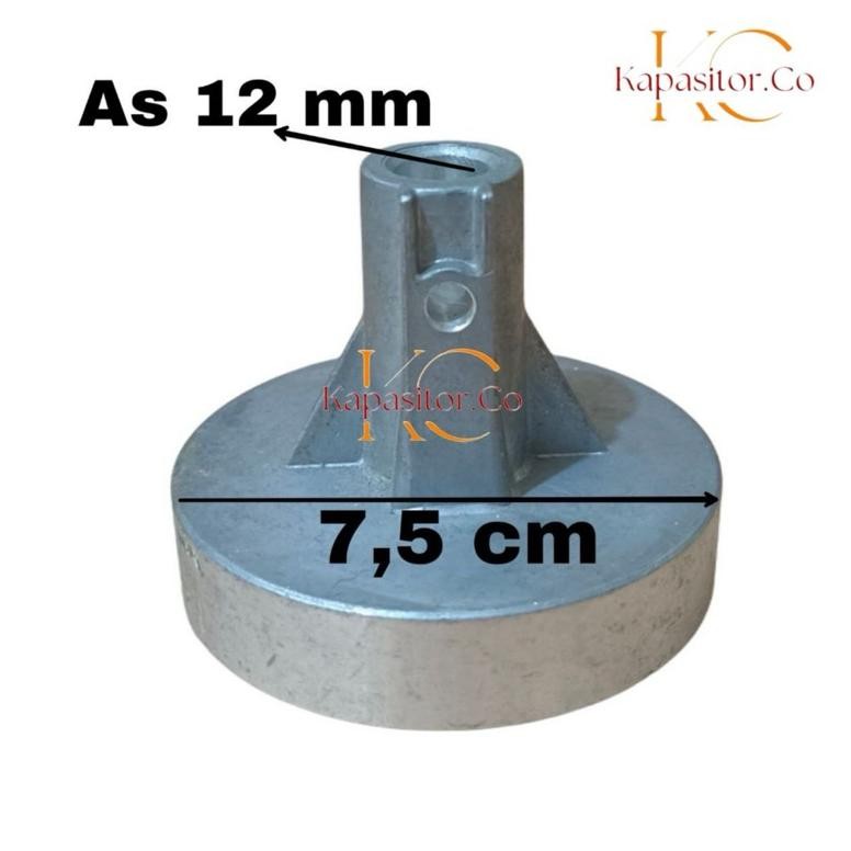 Pully Spin Mesin Cuci 2 Tabung Sanken 6kg 7kg 8kg 9kg 10kg 11kg 12kg 13kg 14kg AS 12 Pully Pengering