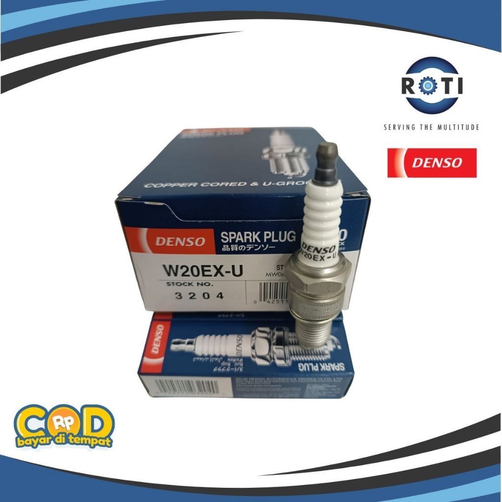 BUSI DENSO W20EX-U BUSI MOBIL STARLET COROLLA CERIA VITARA ORIGINAL