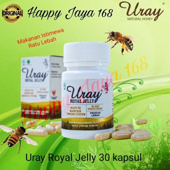 

Uray Royal Jelly Madu Ekstrak Murni Isi 30 Kapsul Terlaris