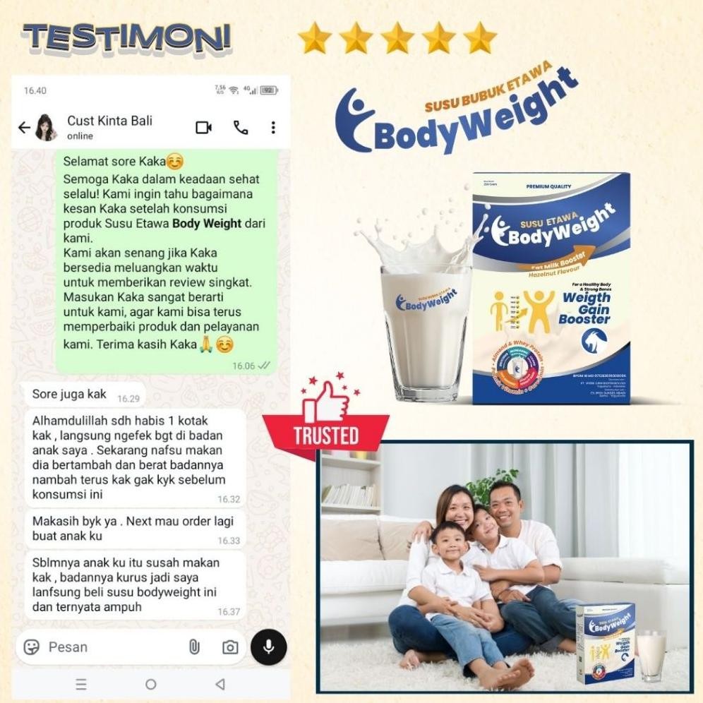 

Spesial/ Bodyweight Susu Kambing Etawa Penggemuk Badan Efektif Susu Etawa Untuk Penambah Berat Badan Paket 1 Box {Terbaru/Terlaris/Tergcor/Kekinian}