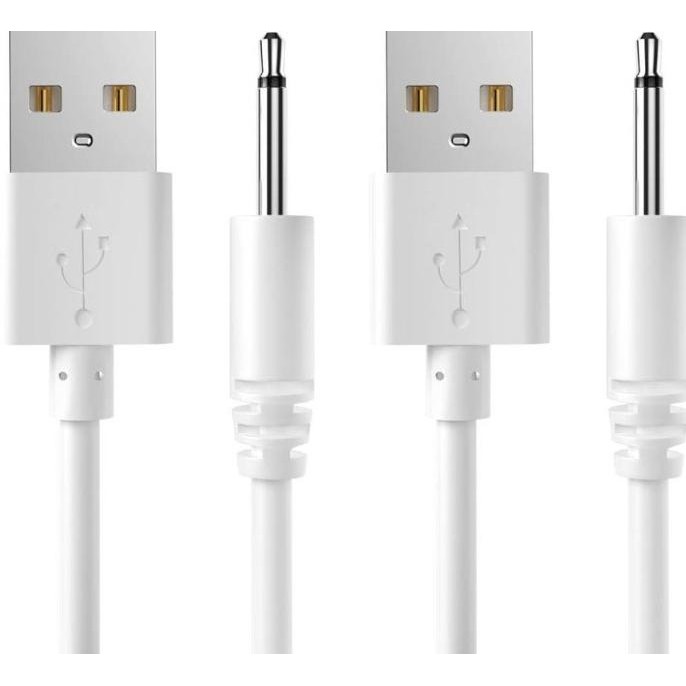 Terlaris Vibrator Replacement Dc Charging Cable Replacement Usb Cable Usb Charger Cord Lilo Charger 