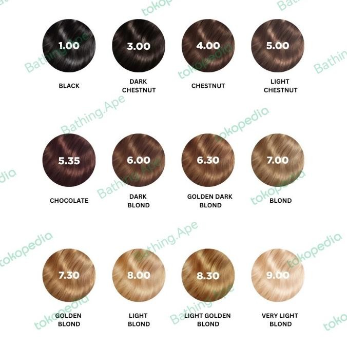 Lazartigue Pewarna Rambut Vegan Organik /  Lazartigue Hair Colour Dye