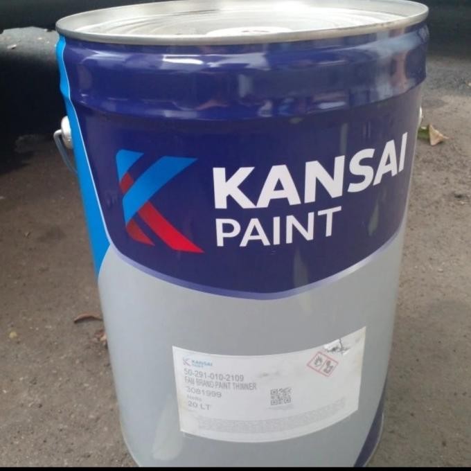 Thinner Kansai Uk 20 Liter Dan Cat Ftalit - Asli