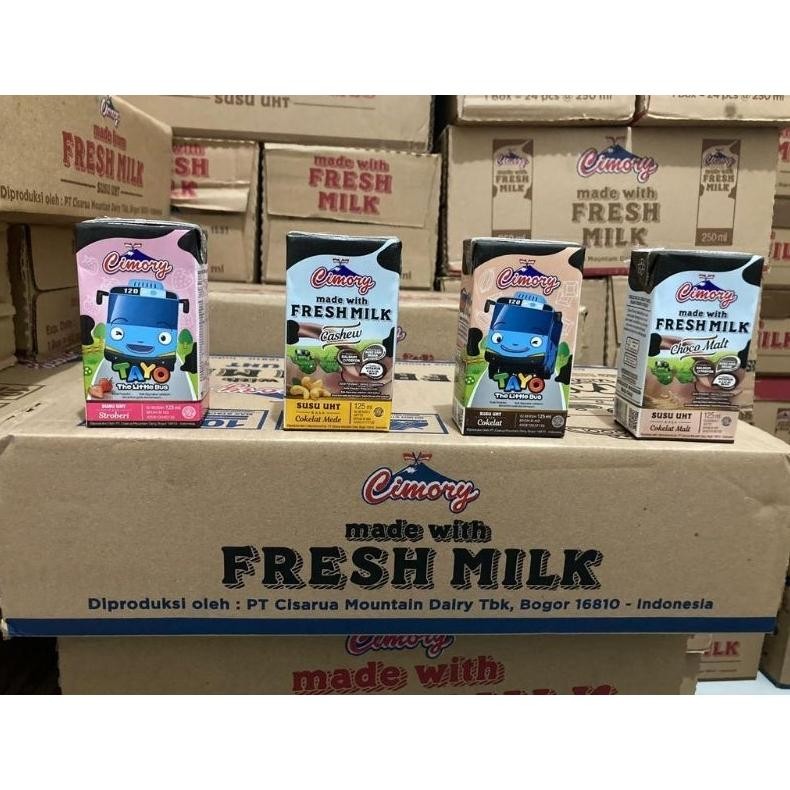 

Spesial/ 1 Dus Susu Cimory Fresh Milk Uht 125 Ml Varian Lengkap Reguler/Kargo {Terbaru/Terlaris/Tergcor/Kekinian}