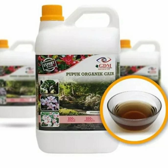 Pupuk / Suplemen organik cair GDM - 5 liter [terbaik]