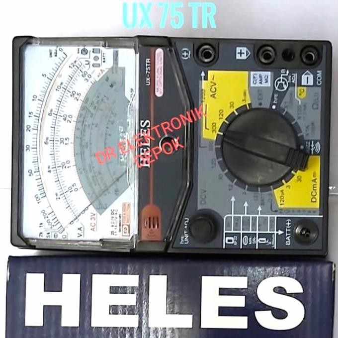 Multimeter ORI Avometer Multitester Analog Heles UX 75 TR UX75TR murah