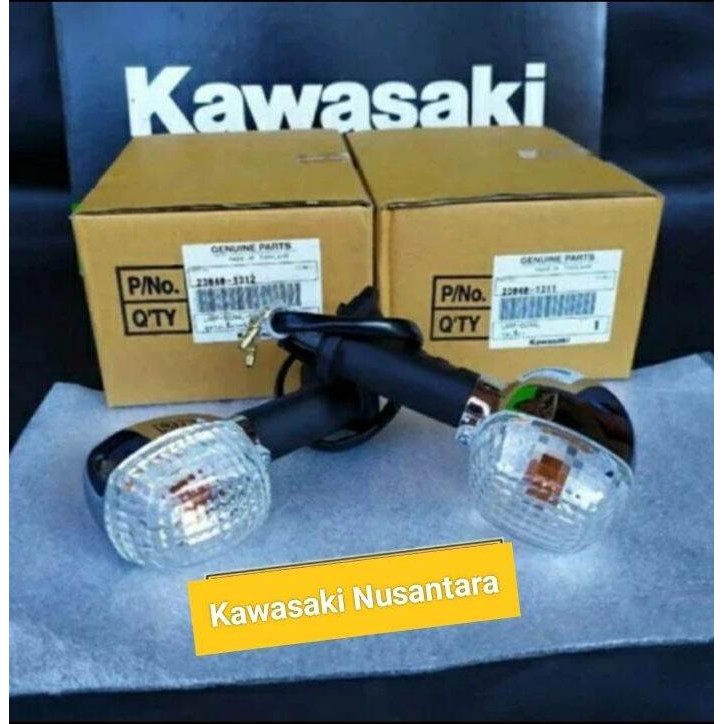 Lampu Sen sein Belakang Depan Ninja R ss 150 Original kawasaki