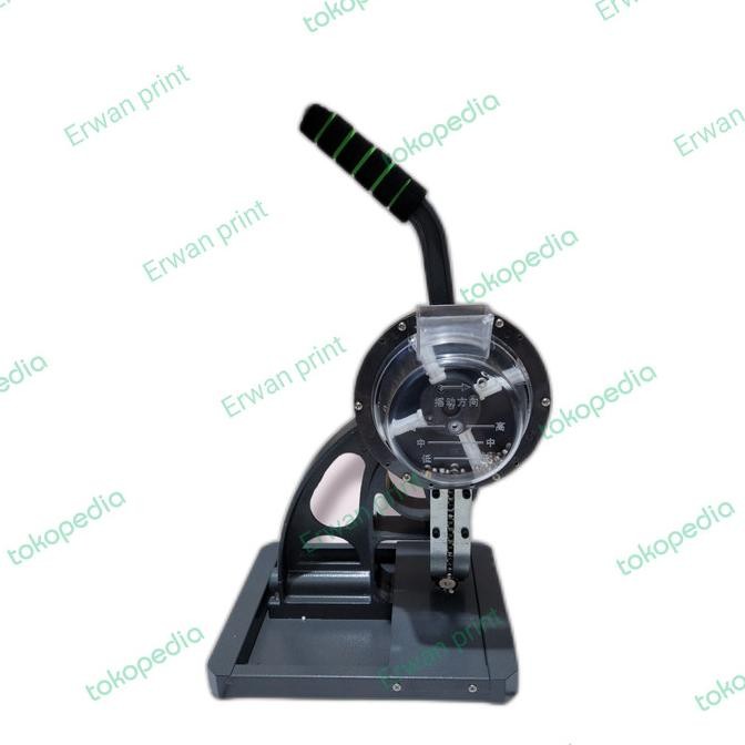 

ready !!! MESIN MATA AYAM /PRESS PLONG BANNER SEMI AUTOMATIS 10 MM