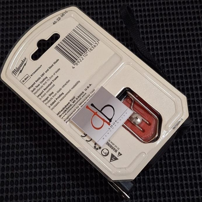 BATCH 2 - Meteran Milwaukee Compact Magnetic Tape Measure 5M/16Ft Original 48-22-0616 murah