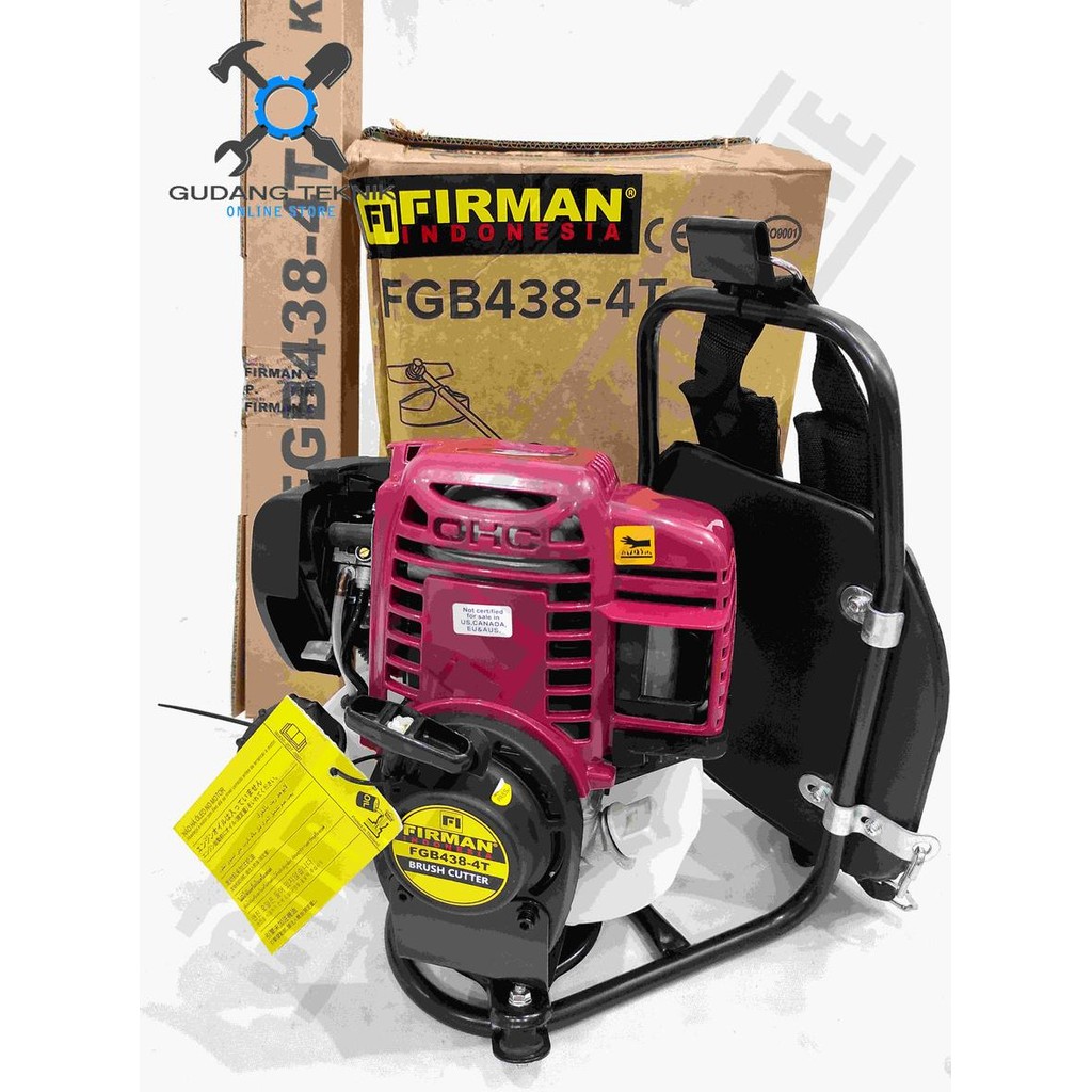 Mesin Potong Rumput 4Tak FIRMAN FGB438-4T / Mesin Pemotong Rumput Brush Cutter 4 Tak FGB 438 4T FIRM