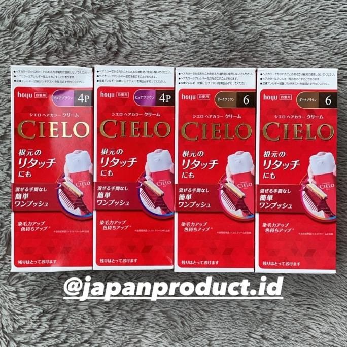 HOYU CIELO Hair Color Cream Pewarna Rambut Japan