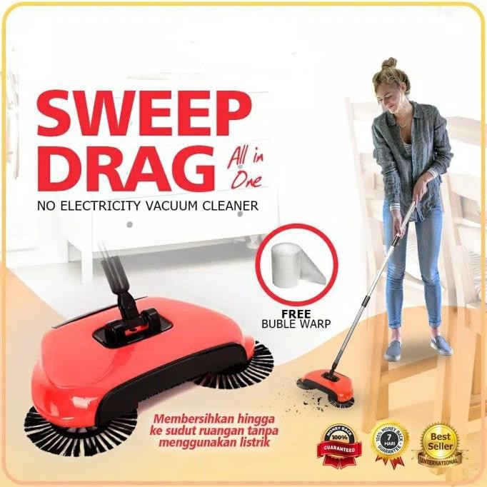 Sapu lantai Elektrik Super Boom / Sapu otomatis Praktis Dan modern