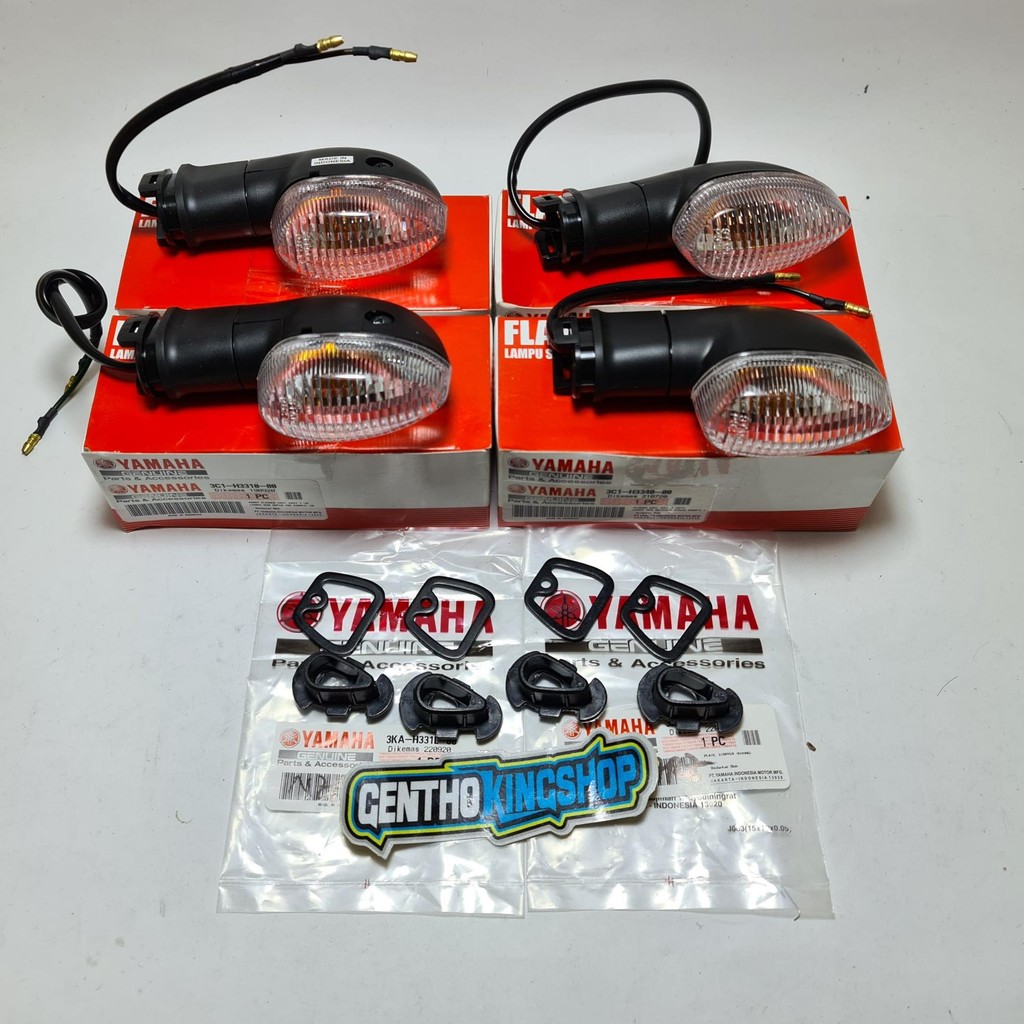 lampu sein sen rx king set depan belakang  2007-2008 original