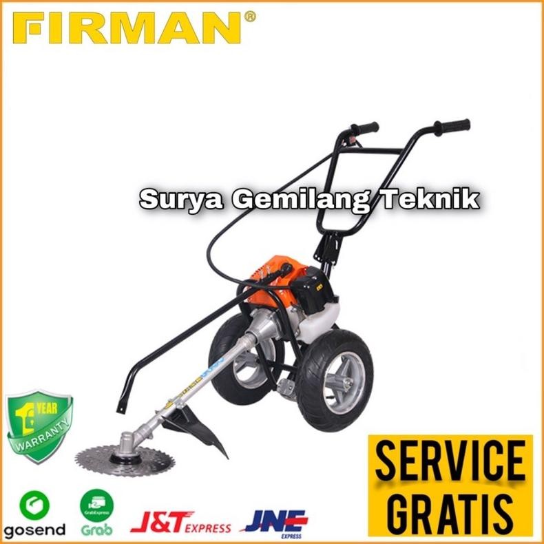 Mesin Potong Rumput Dorong Firman FGBT528 (Brushcutter Tiller) Alat Pembersih Rumput Rumah