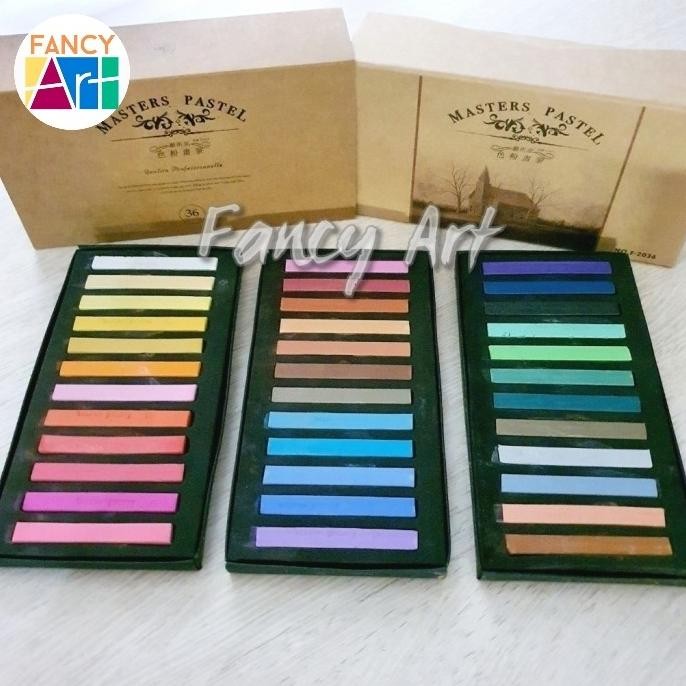 

Maries Masters Soft Pastel 36 colours ~ Hair Chalks pewarna rambut