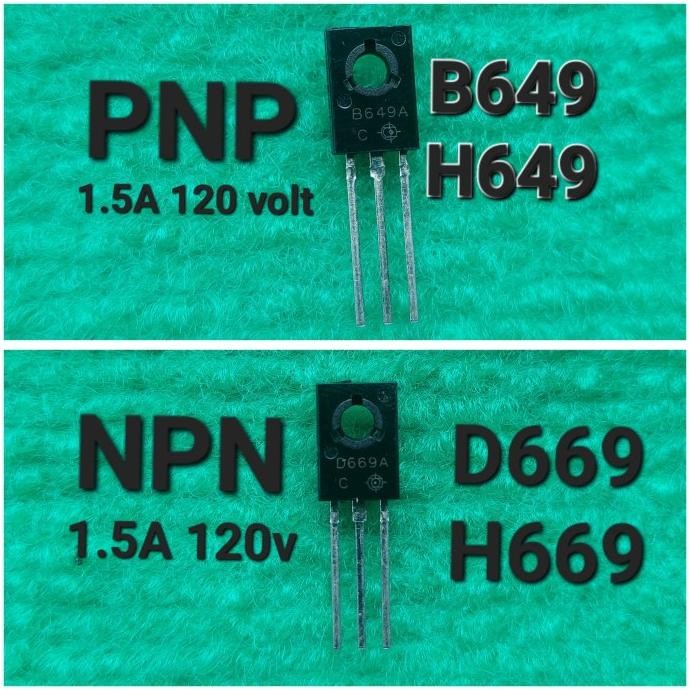 Terbaru ( B649 D669 ) H669 H649 B649A D669A 2sb 2sd B D H 649 669 649A 669A tojil4 Segera Beli