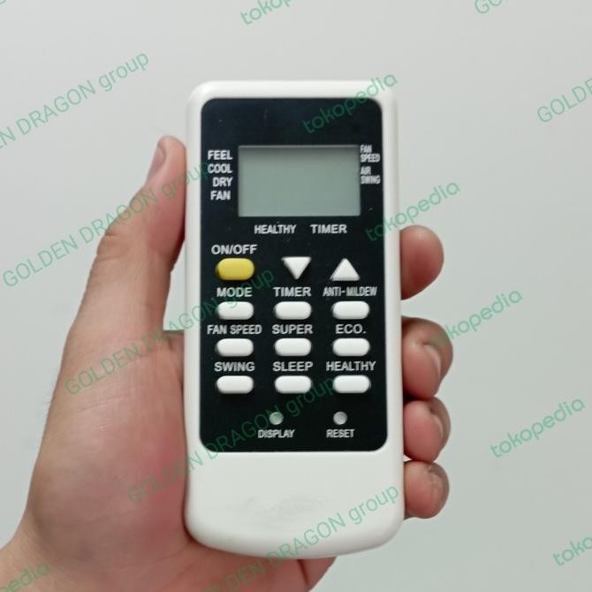 Remote AC Tanpa Setting Panasonic CS-UV5RKP UV9RKP CS-UV5SKP UV9SKP murah