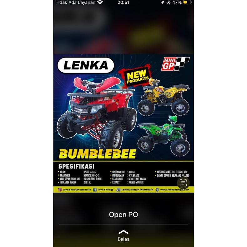 Mini GP atv lenka